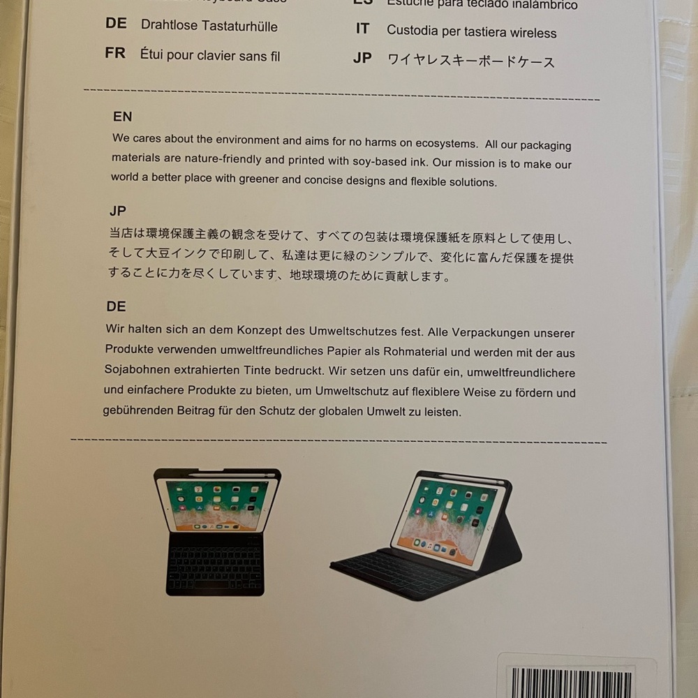 Wireless IPad keyboard case - Picture 2 of 3